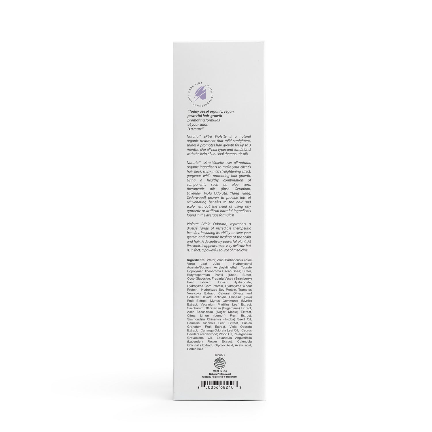 Naturia™ Professional Hair Smoothing Violet – 16 FL OZ + PH4 Hair Cuticle Sealer