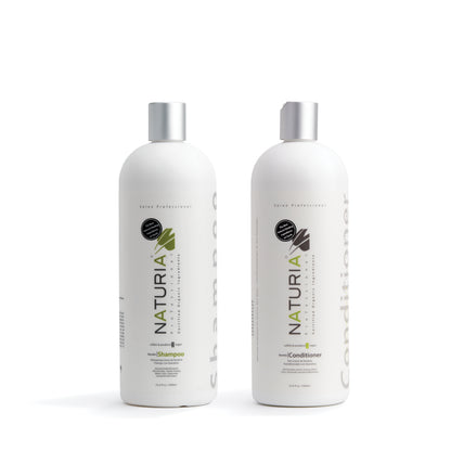 Naturia™ Professional Organic Keratin Shampoo &amp; Conditioner Combo Back-Bar Size 32 FL OZ