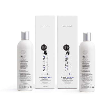 Naturia™ Professional Blonde Brilliance Shampoo &amp; Conditioner Set  12 FL OZ