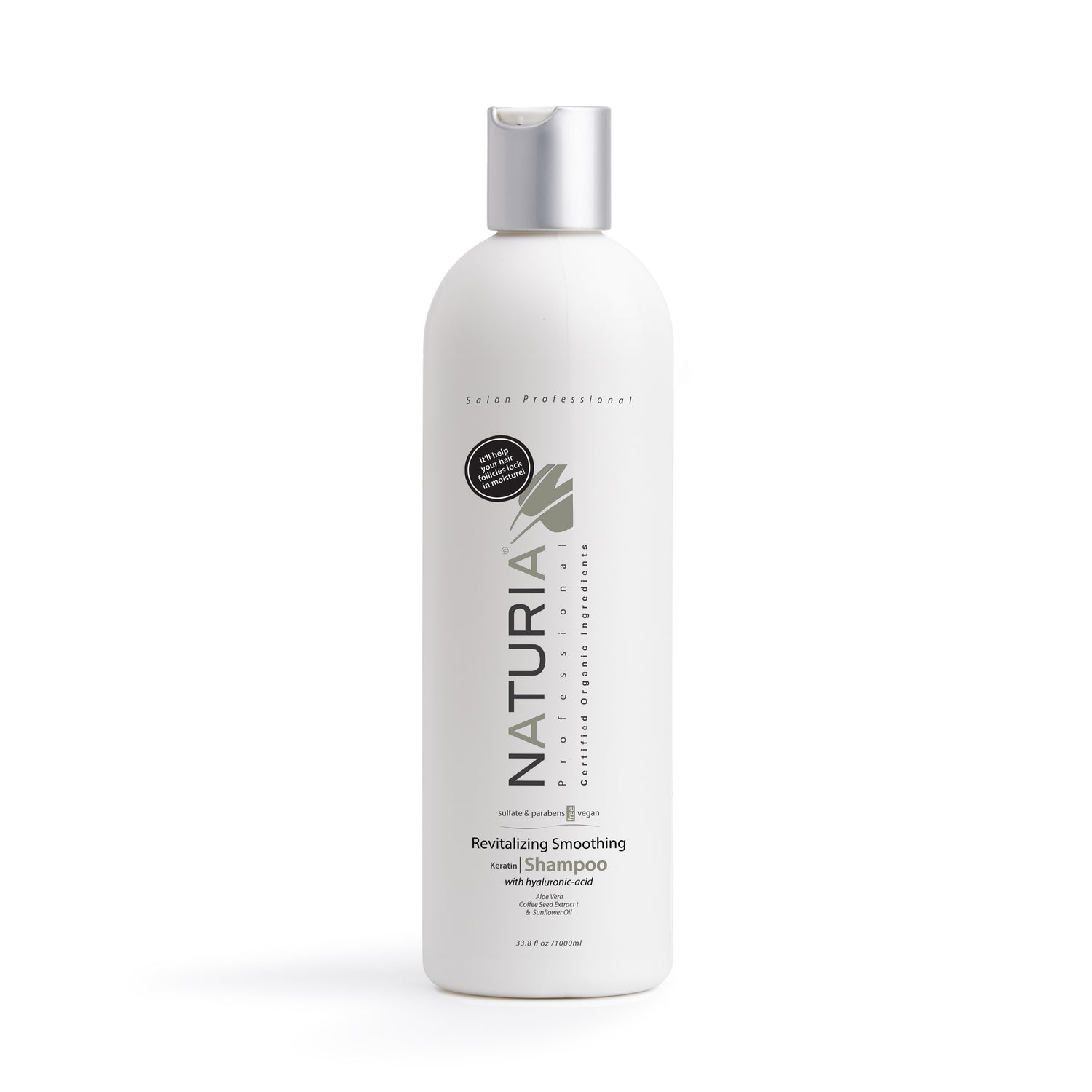 Naturia™ Professional Revitalizing Smoothing Keratin Shampoo  12 FL OZ